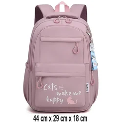 Kawaii Cute Rucksack for Teenage Girls: Stylish School Backpack (Pink)
