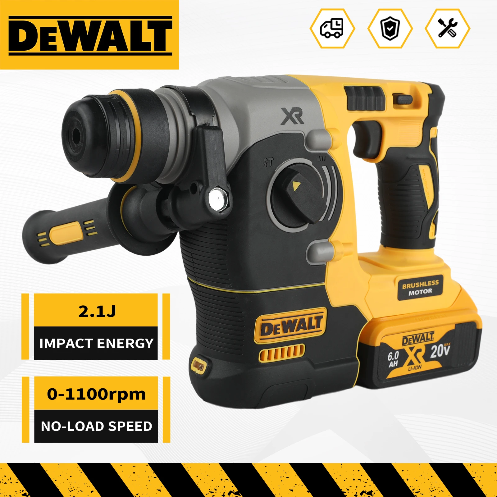 DEWALT DCH273 perceuse à percussion rotative 18 V/20 V MAX SDS sans brosse 1 pouce PLUS perceuse à percussion pour le travail du bois en forme de L (sans batterie) 1 DEWALT DCH273 perceuse à percussion rotative 18 V/20 V MAX SDS sans brosse 1 pouce PLUS perceuse à percussion pour le travail du bois en forme de L (sans batterie) 1