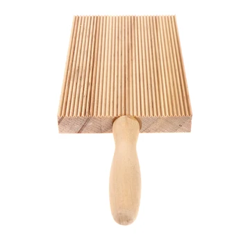 100% Nuovo e di alta qualità Italiano Festes Gnocchi Board Wood Kitchen Tool Tool Maker Professional 1