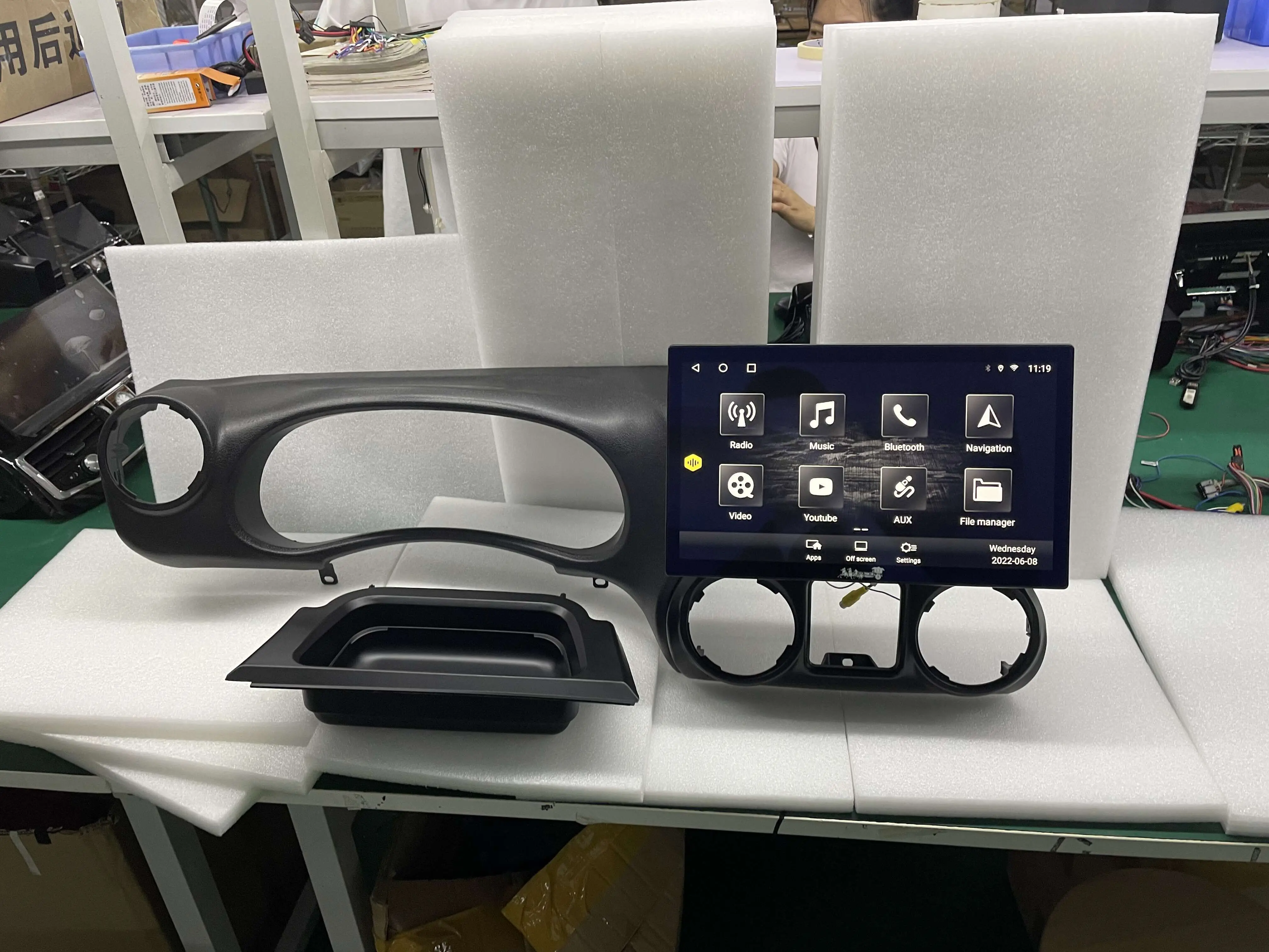 

13.6 inch Car Radio For Jeep Wrangler 2011 2012 2013 2014 2015-2017 Auto Audio Radio Stereo With GPS Car Multimedia Player