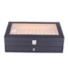 24 Slots Wood Fountain Pen Collector Pen Display Box  Pen Organizer Box Pens Display Case Storage Organizer With Glass 3