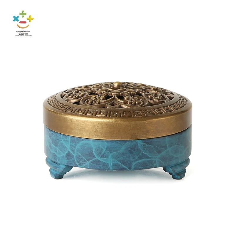 

[Clearance] Pure Copper Incense Burner Zen Incense Coil Burner Sandalwood Ceremony Incense Ceremony Home Indoor Decoration