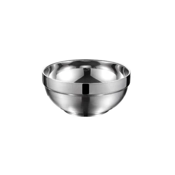Stainless Steel Bowls Double Layer Insulation Salad Bowl Vegetable Food Storage Container Bowl Dish Kitchen Cooking Tableware