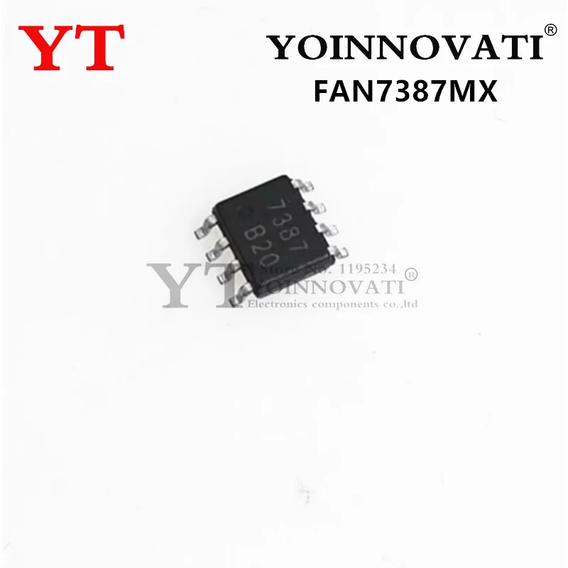 

10 шт./партия FAN7387MX FAN7387 7387 SOP8 IC лучшее качество