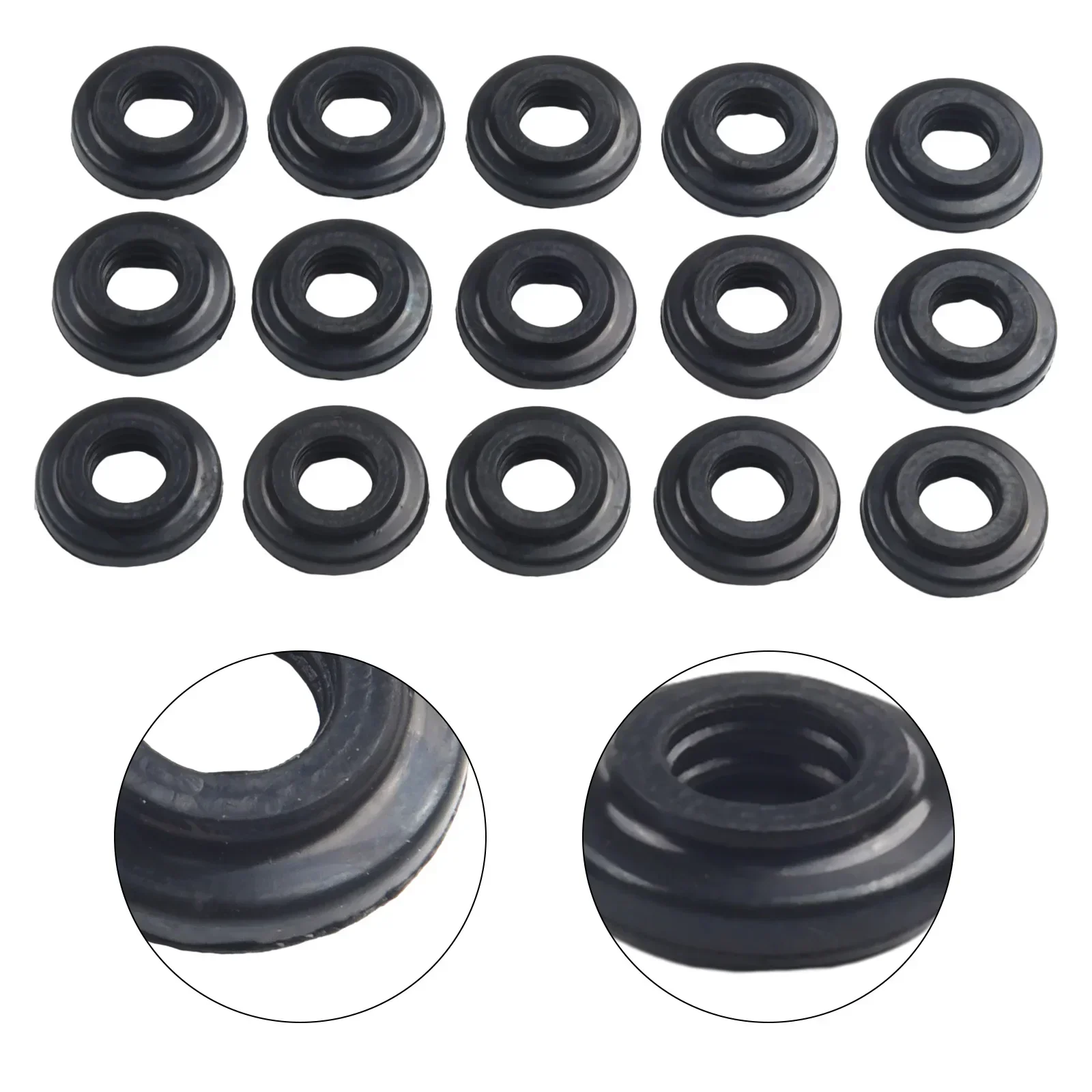 Engine Valve Cover Gaskets 11121437395 For E39 E46 E53 E60 Rubber Direct Replacement Gasket Screw Sealing Ring 15 Pcs rubber o rings,rubber gasket,aluminum gasket kits,solenoid valve filter gasket,rubber strip seal