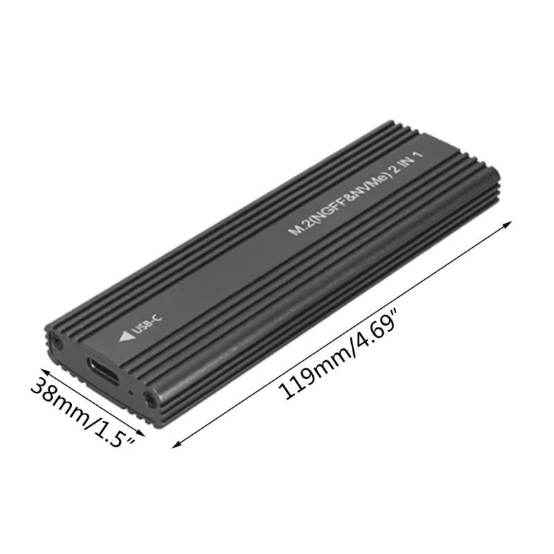 M.2 NVMe NGFF SSD Ŭ, ˷̴ USB3.2, 10Gbps PCIe, 6Gbps M-Ű B-Ű, M.2 ̽  UASP