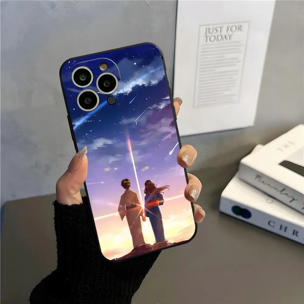 Luxury Japan Anime Your Name Phone Case - Premium Back Cover