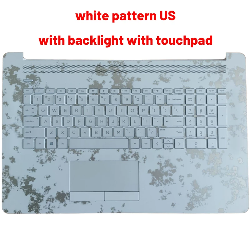 white US backlit