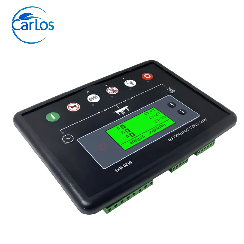 DSE6120 MK3 6120MKIII 6120MKII AMF 6110 자동 정지 발전기 컨트롤러 패널 제어 모듈 디젤 발전기 부품 발전기 액세서리