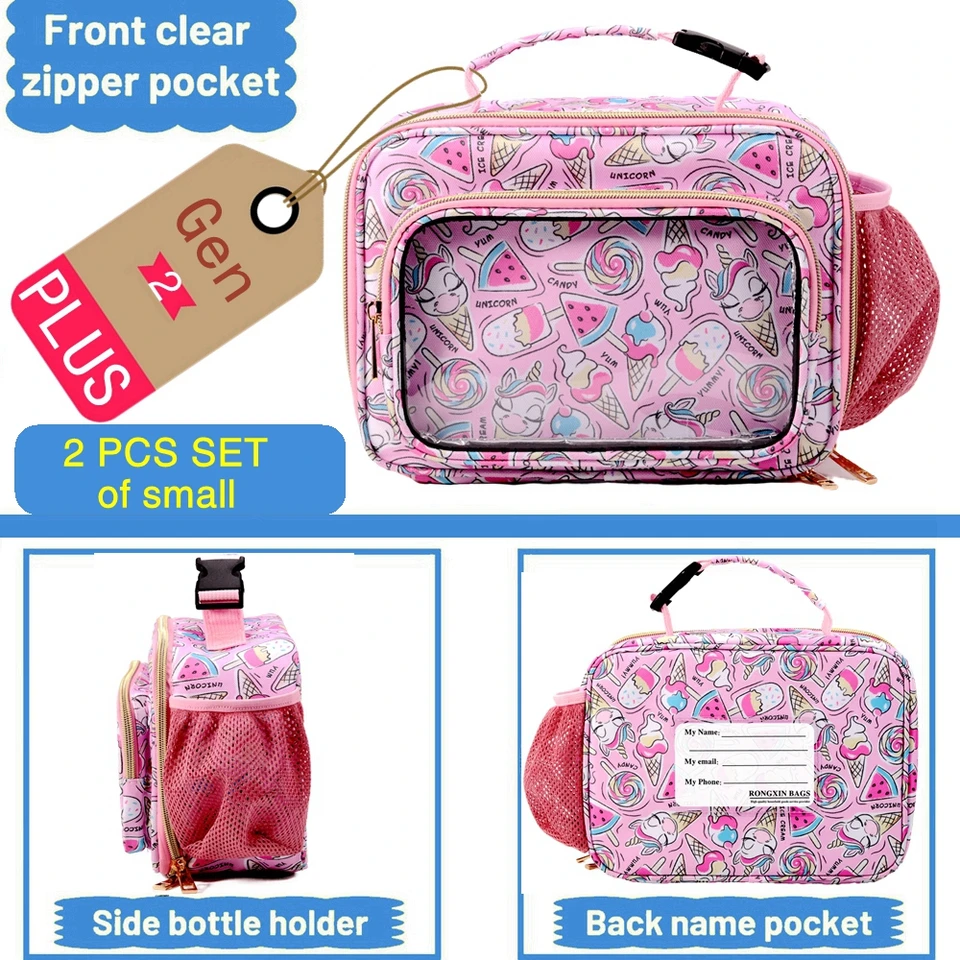 Borsa per il pranzo per ragazze Contenitore per il pranzo