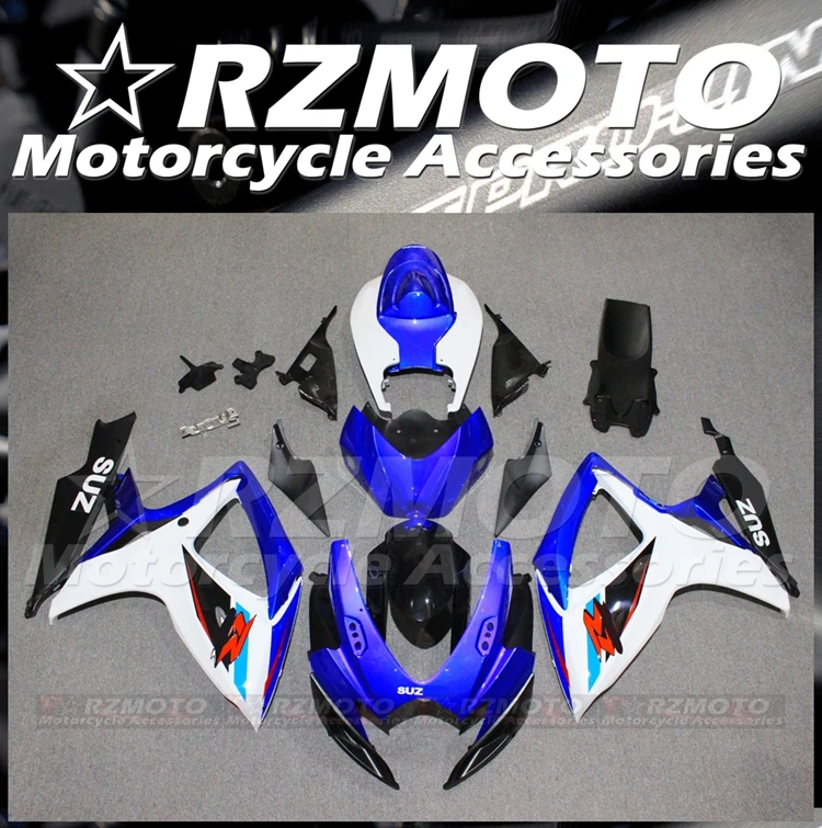 

RZMOTO, новая пластиковая инъекция, искусственная Обложка для SUZUKI SXR600 750 K6 2006 2007 #61201