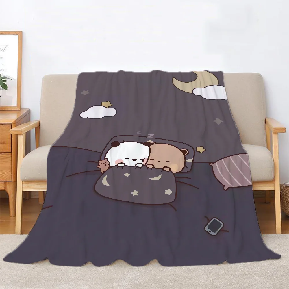 Bubu and Dudu Warm Blanket for Winter Bed Blankets Sofa Decoration Fluffy Soft Blankets King Size Microfiber Bedding Beach Towel 2