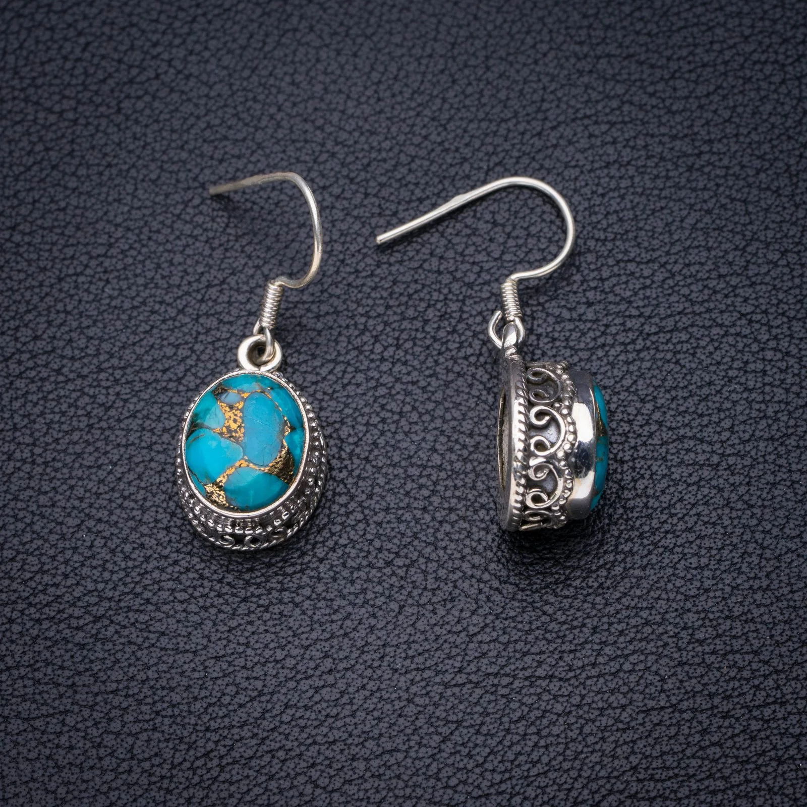 

Женские серьги ручной работы из серебра 1,25 дюйма E6854