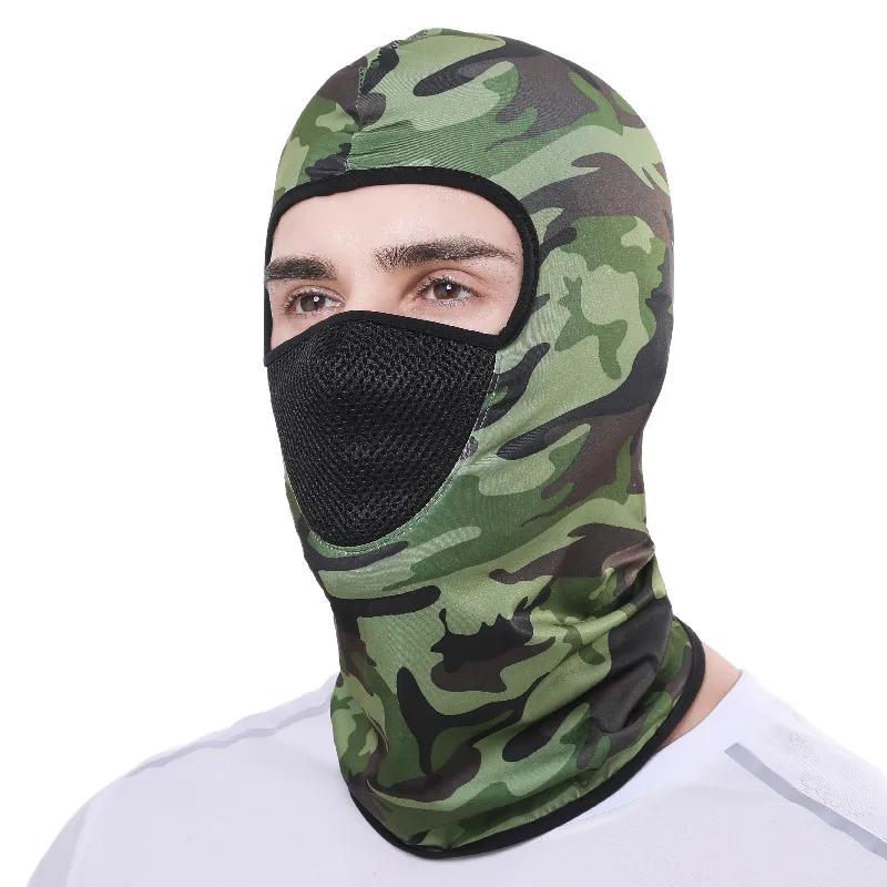 BreathableMeshTacticalCamouflageBalaclavaFullFaceMaskSki