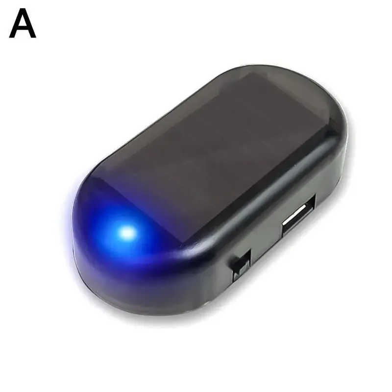 Enhanced Car Alarm Security LED Strobe Warning Light - Simulated Anti-Theft Wireless Dummy System
