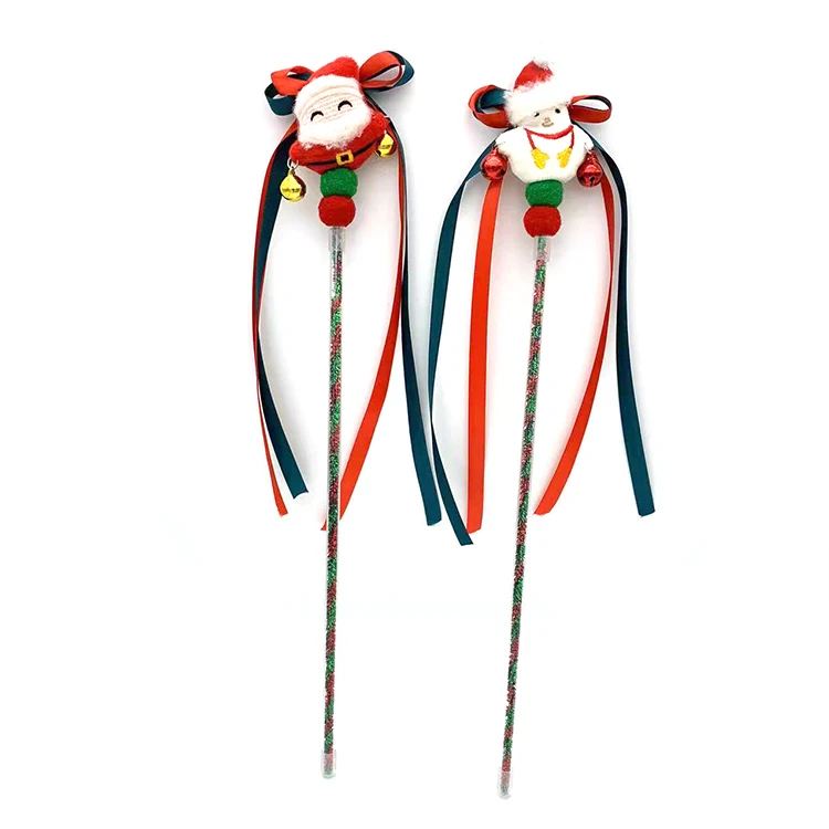 Amaz High Christmas Cat Bite Stick with Bell