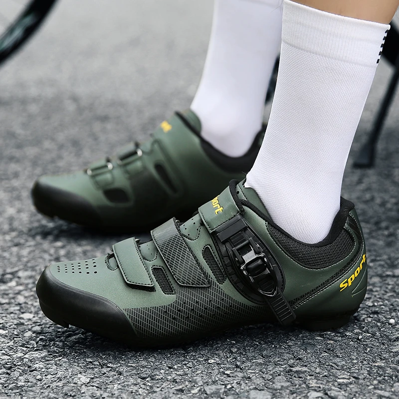 Cycling Shoes Summer Unlocked Breathable Bicycles Professional Unisex Mountain Leisure Road Bikes Hard Soled Riding
