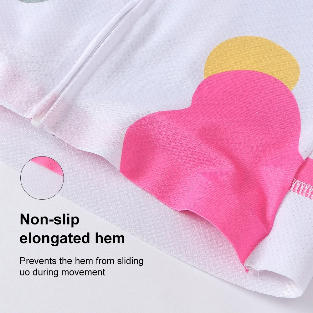 HISERWA Women Cycling Jersey Lightweight Breathable Slim Fit Lady Bike Shirts High Quality Pro SPF 50+ Road Bicycle Clothing