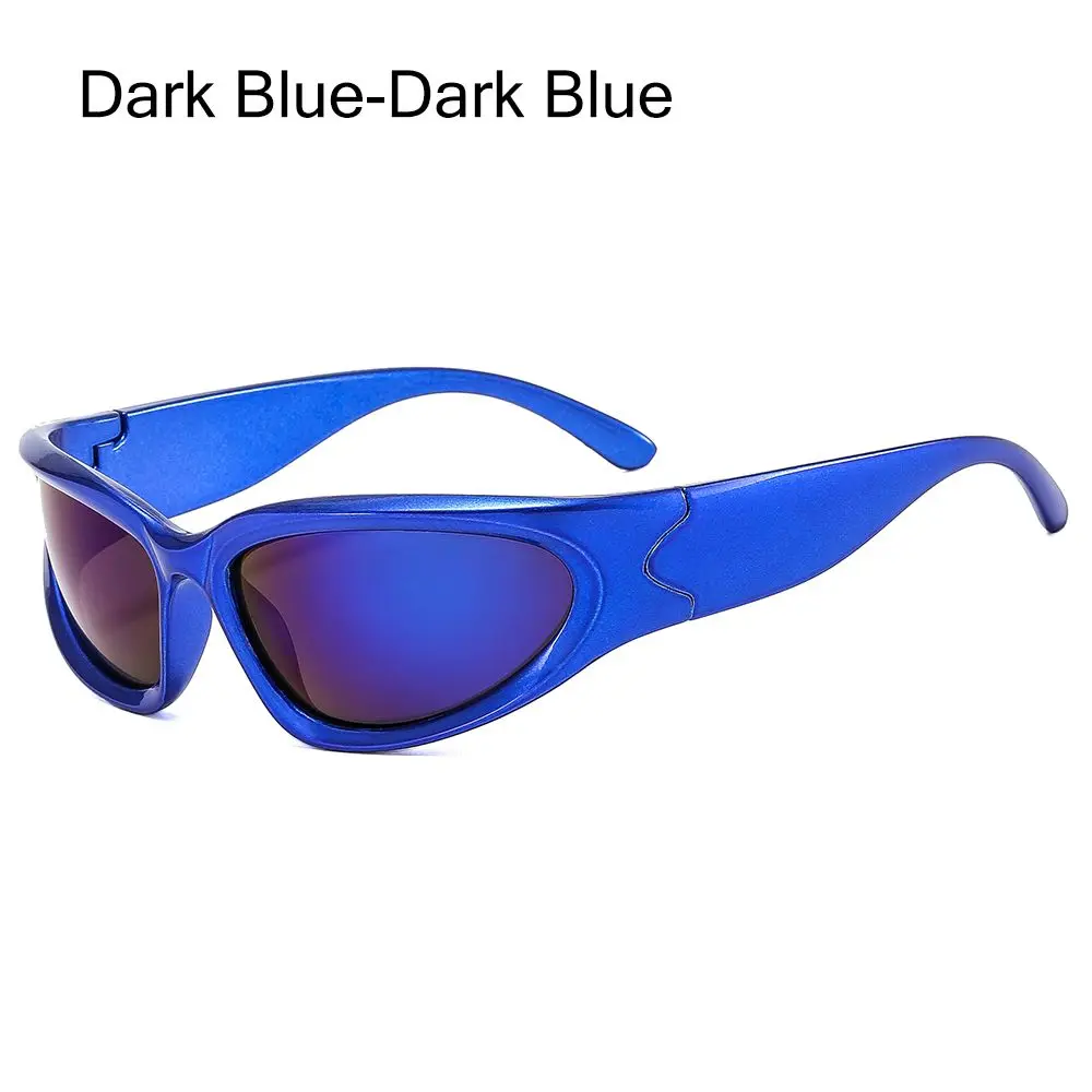 Gafas de sol de fiesta todo en uno, gafas de sol futuristas de red de sombras, hombres, mujeres