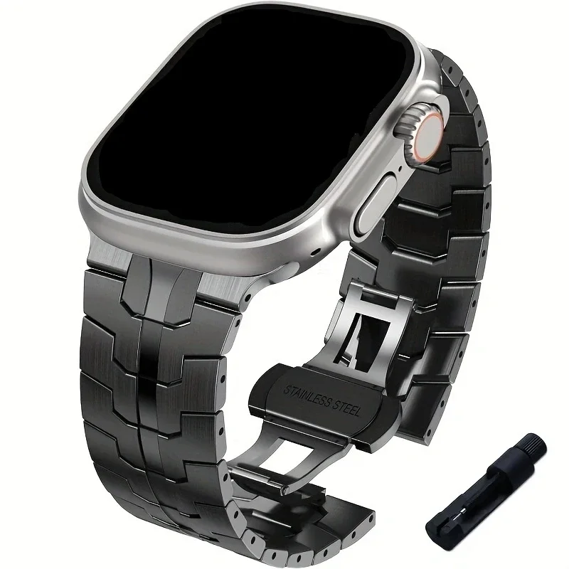 Stainless Steel Metal Strap Bracelet
