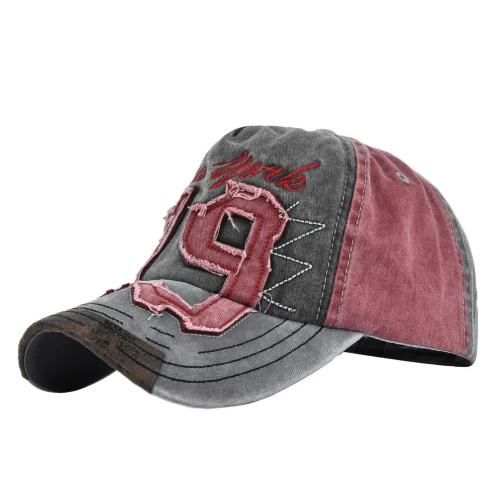Color matching baseball cap 79 Embroidered baseball cap Three-dimensional tape embroidered cap visor 6