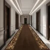 European Style Long Corridor Carpet Villa Hallway Area Rugs Non-slip Stairway Runners Home Decor Aisle Floor Mats Customizable 2