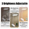 Clip Wireless Table Lamp Eye-Caring 3 Brightness Adjustable Touch Switch Rechargeable & USB Plug LED Reading Desk Lamp Table Lig 4