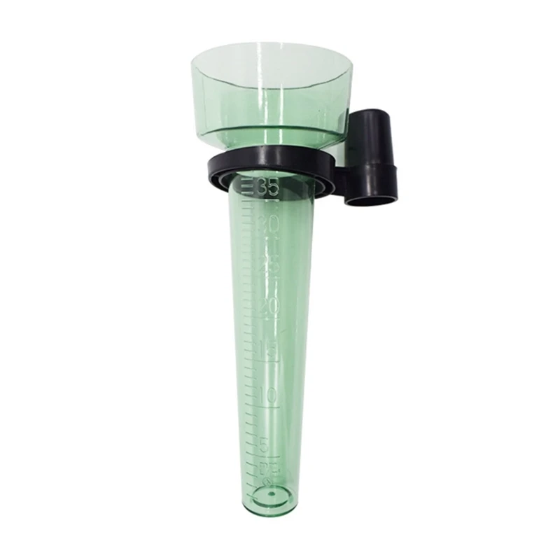 

35ml Capacity Rain Gauges with Mounting Rack Holder, Post Mount Rain Gauges for Yard Garden Outdoor Home