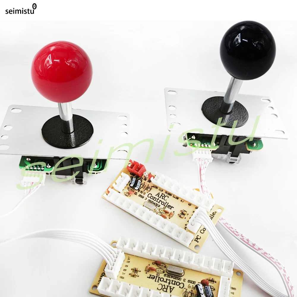 Joystick Copy Sanwa arcade Joystick Para Pc Command Raspberry Pi DIY Contramaterial Neo Geo Arcade Game