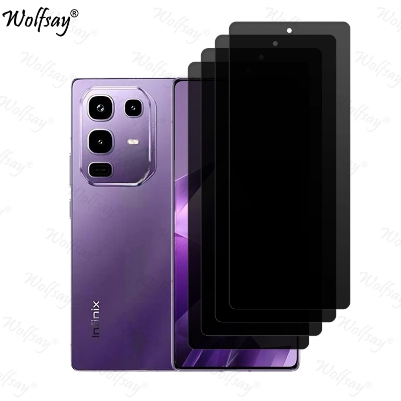 زجاج لهاتف انفينيكس نوت 50 برو بلس واقي شاشة الخصو...