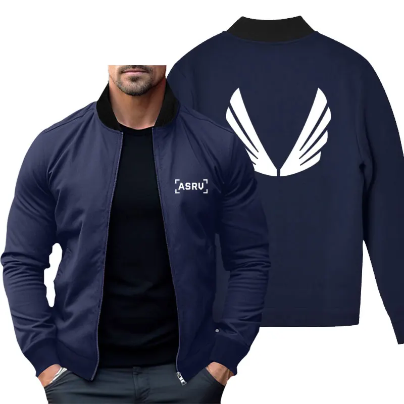 Men's Jackets 2024 Spring And Autumn New Fitness Sports Thin Breathable Casual Jacket Stand Collar Zipper Jackets Men's Clothing 2