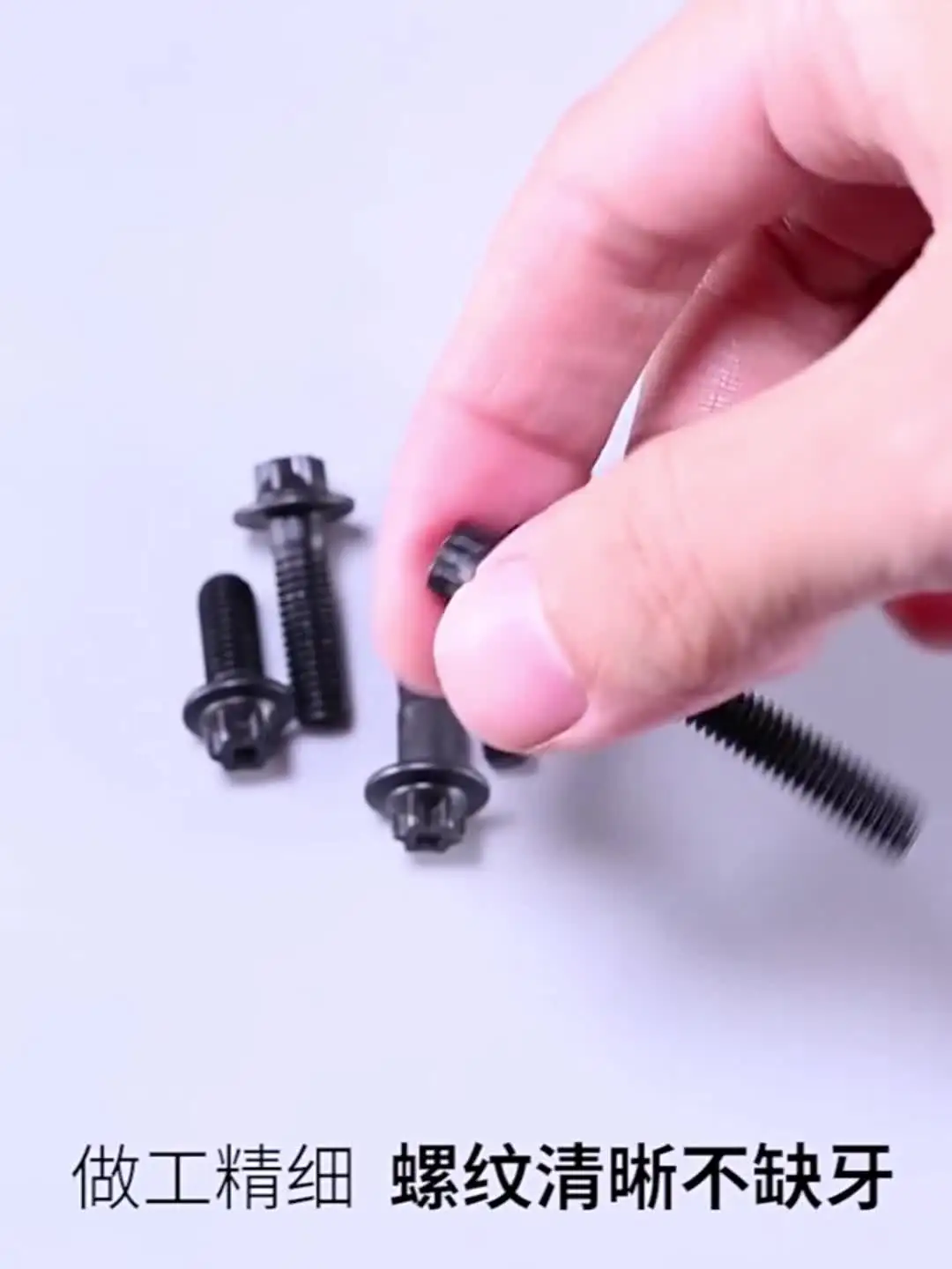 Ulisem Kit 1225PCS M2 M3 M4 M5 en Acier au Carbone Bouton à tête