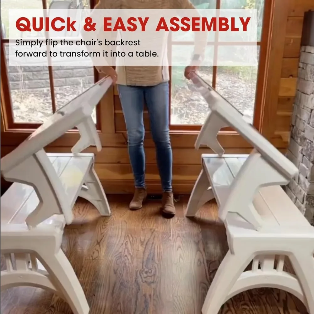 2-in-1 Bench Table 4