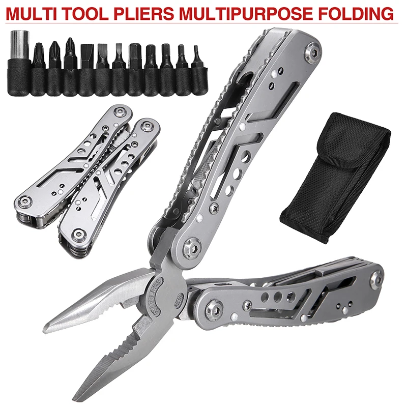 

Многофункциональные плоскогубцы для кемпинга в экстренных ситуациях из нержавеющей стали