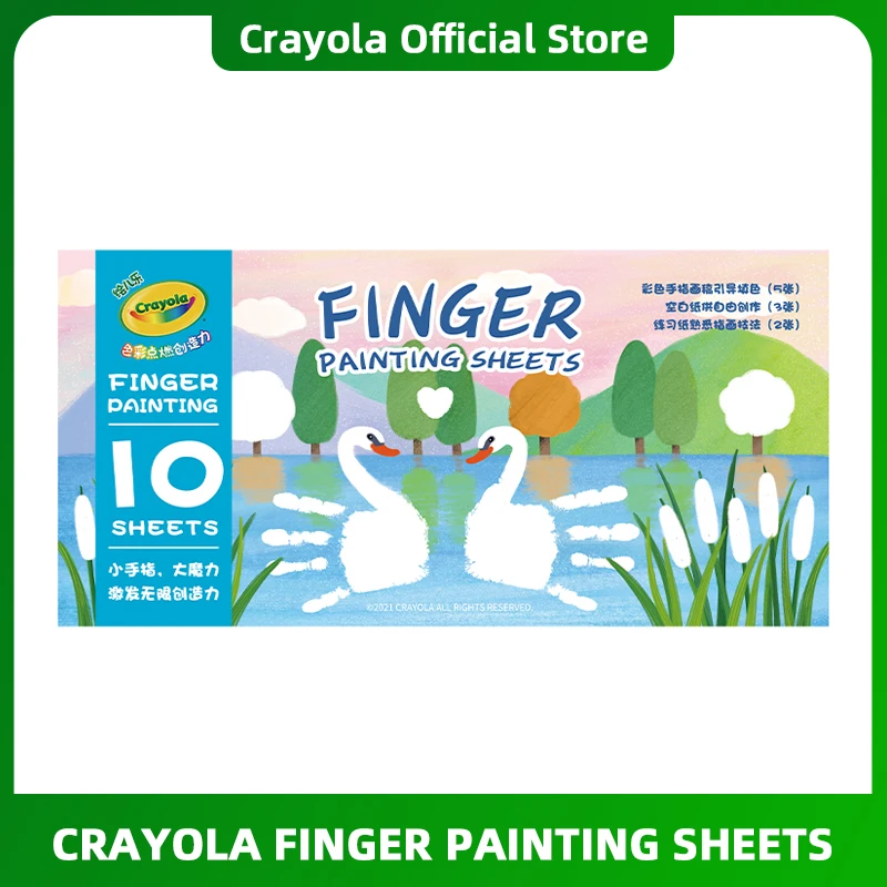 

Crayola Kids Finger Paint Art Book
