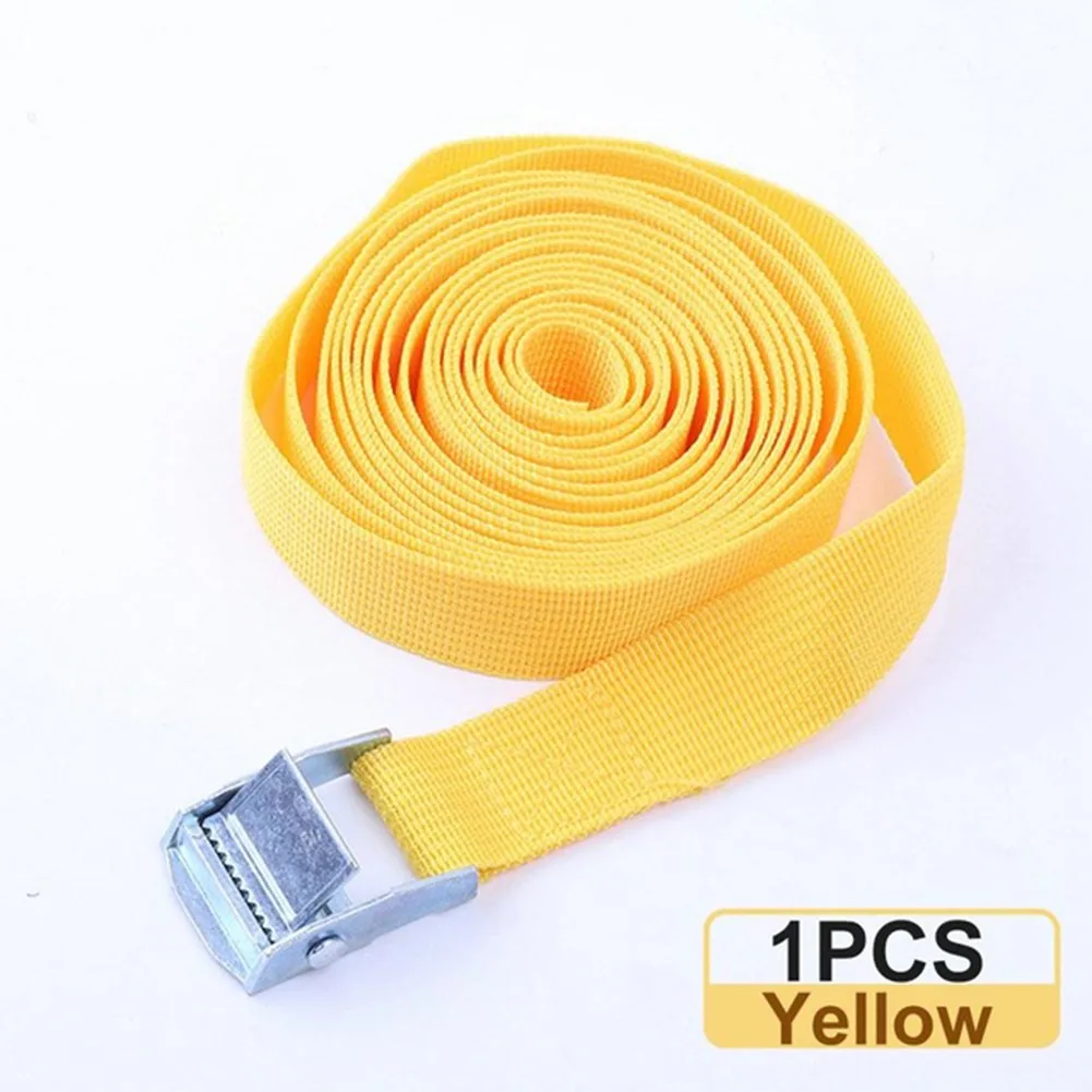 Heavy Duty 2M Lashing Strap with Quick Release Buckle for Long Lasting Cargo Transportation and Baggage Safety