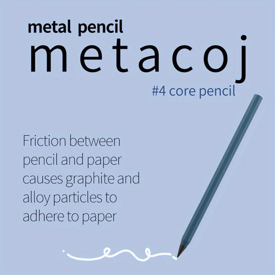 Deluxe Refillable Metal Pencil Set - Premium Finish