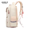 GOLF Primary School Students Reduce Burden backpack 1-6 Grade Large Capacity Children's Backpack Female Backpack Male 4