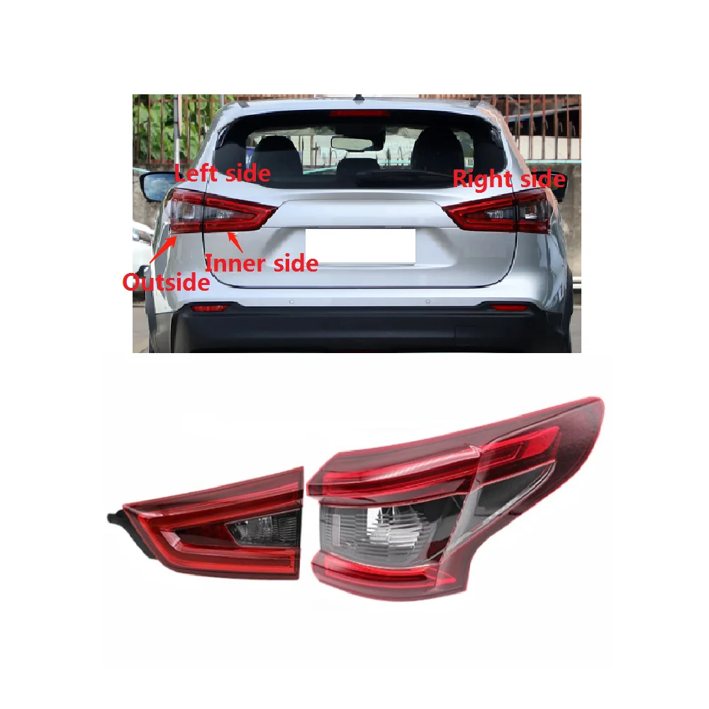 ForNissanQashqai2019202020212022TailLightsStopBrakeLampRear