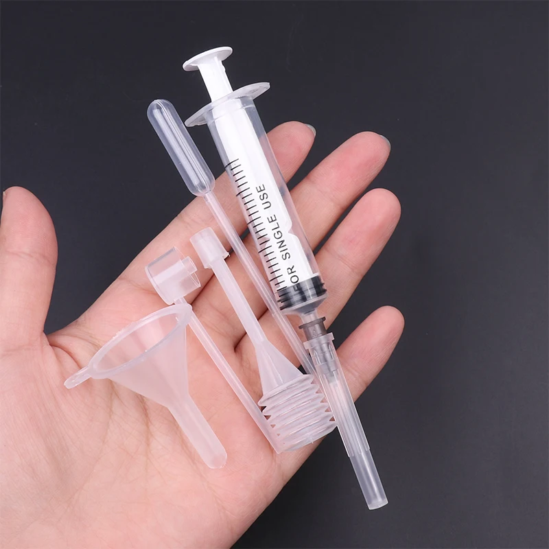 Description Picture 6 of item4/6 units/Set Perfume Refill Tools Set Plastic Diffuser Syringe Straw Dropper Funnel Spray Dispensing Required Cosmetic Tools