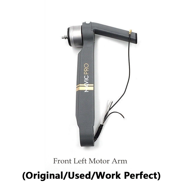 Front Back Left Right Mavic Pro Motor Arm With Cable Spare Parts DJI Mavic Pro Arm with Motor Repair Accessories(USED)