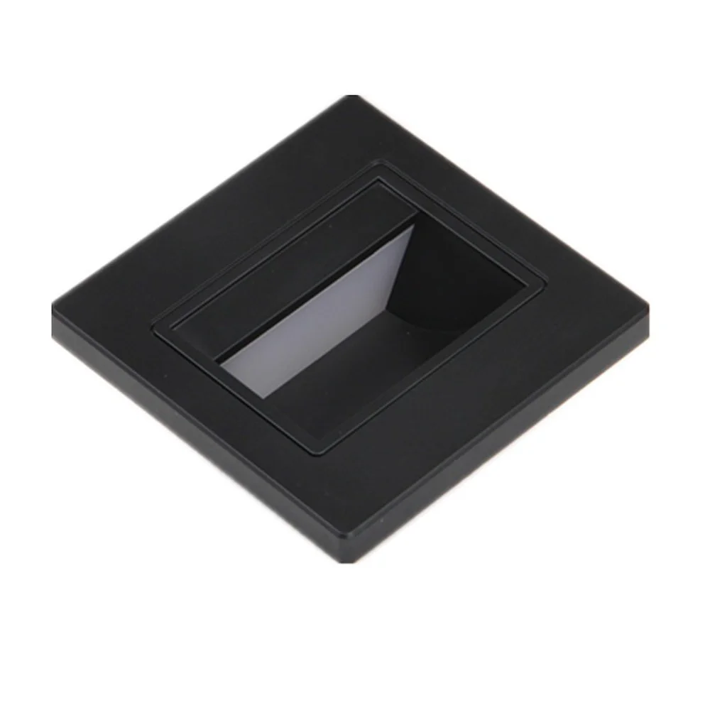 PIR Motion Detector Sensor Stair Light Step Lamp Recessed 1.5w Led Wall Sconce Stairway Corridor Foyer Induction Night Footlight 4