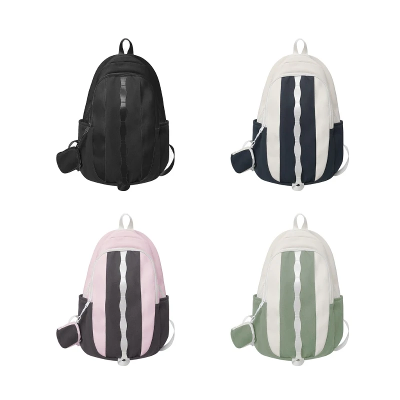 

Fashion Bookbag Nylon School Backpack Travel Laptop Bag Rucksack Casual Daypack School Bags for Student
