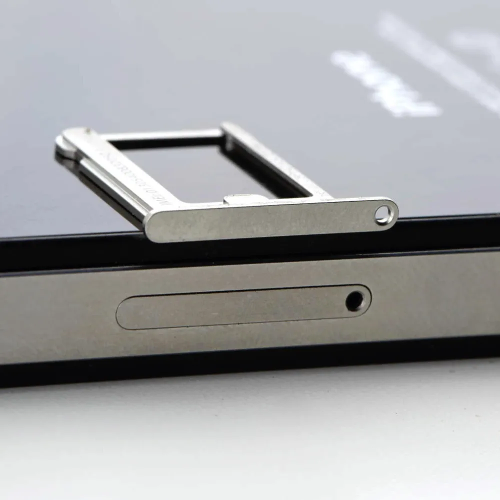 Sim Card Tray Micro SD Holder Slot iPhone 4 4s 5 with Open Eject Pin Key phone sim tray holder