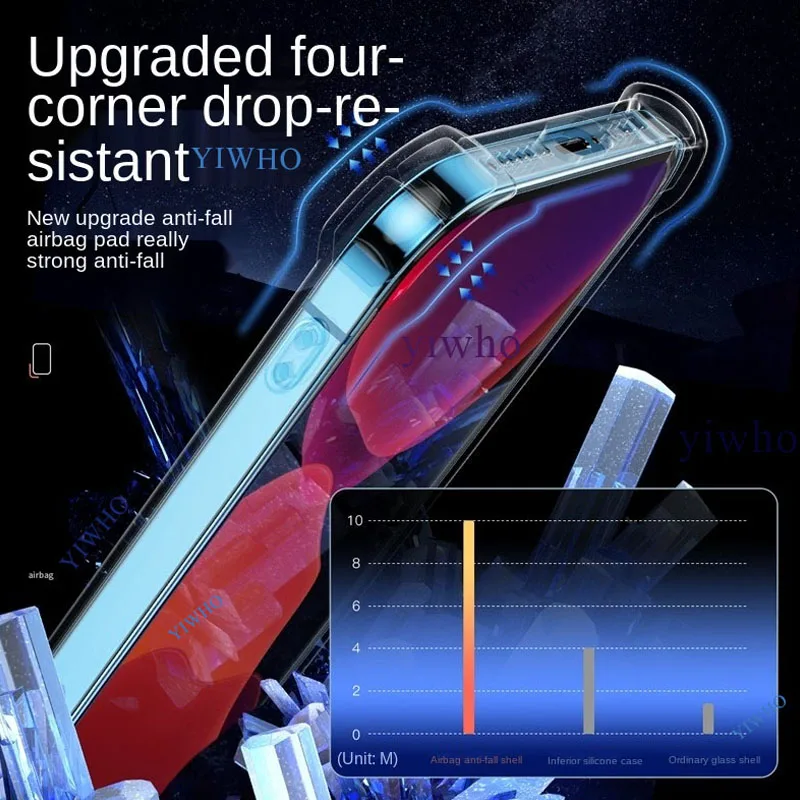 Transparent Ultra-Durable Phone Case with Clear Back Cover