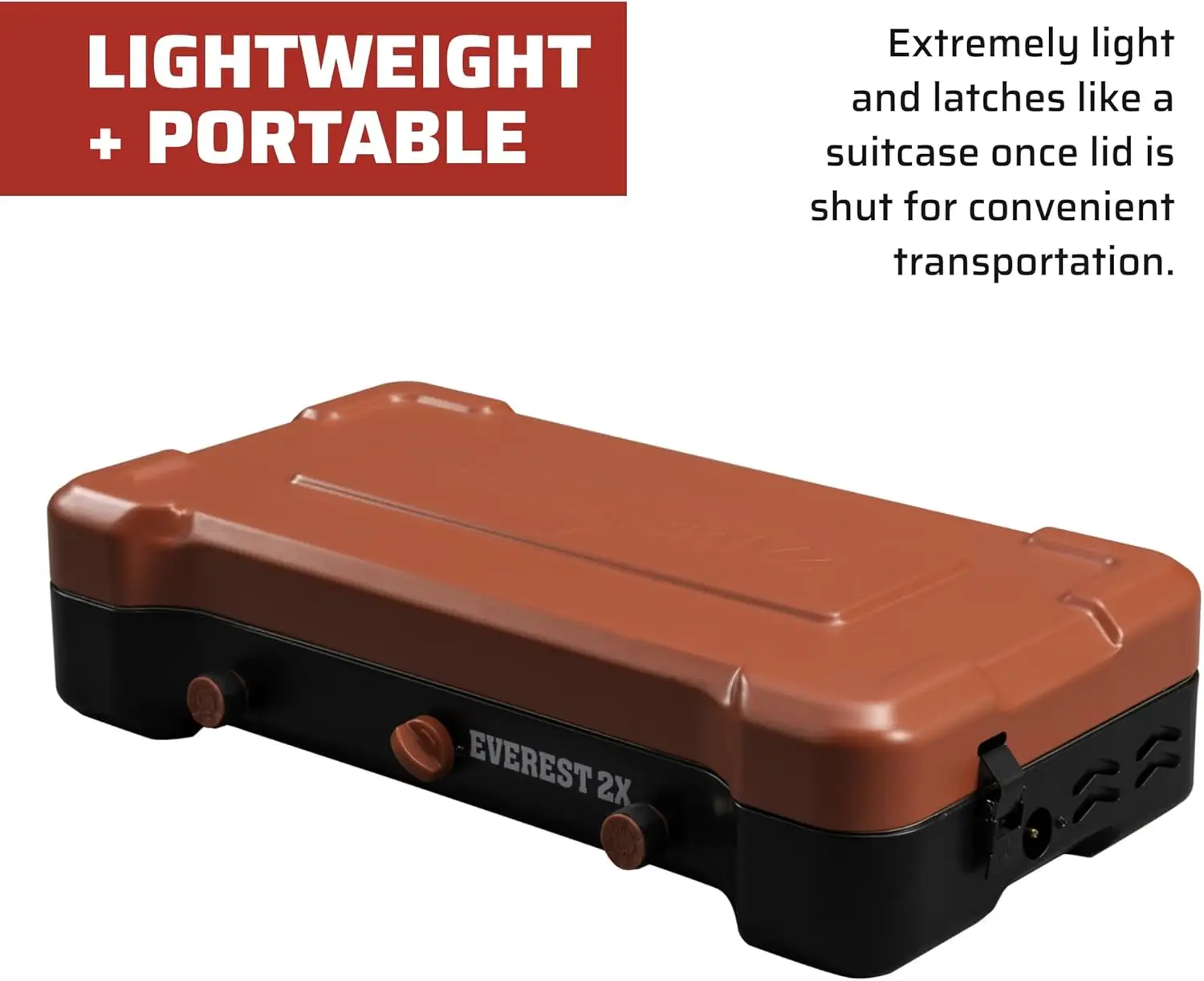 Mountain Series Everest 2X  High Output TwoBurner Camp Stove  Lid Doubles as Windscreen Portable Cooking Stove  For Outdoo 5