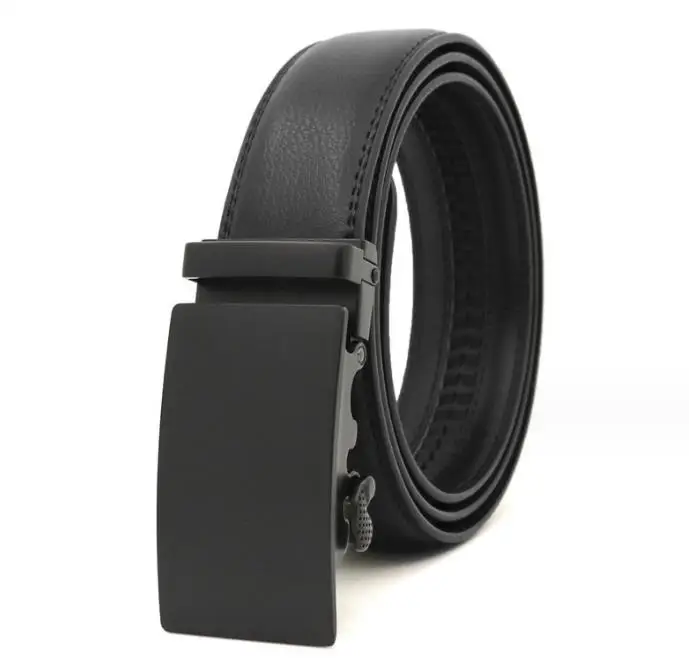 

New Women Fashion Leather Belt Buckle Belts Women and men Waist Belt Thin Black Buckle Leather Belt