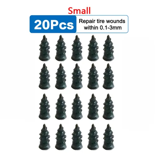 Vacuum Car Tyre Repair Rubber Nail Set Tire Screws Tubeless Repair Tools Kit for Motorcycle Truck - Image 11