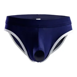 Men's Briefs Modal Panties Ultra-thin Breathable Underpants Man Low Waist Solid Trunk Elephant Nose Briefs Comfortable Underwear