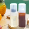 Portable Outdoor Picnic With Lid Graduated Squeeze Bottle Ketchup Salad Sauce Vinegar Oyster Oil Dispenser Condiment Container 5
